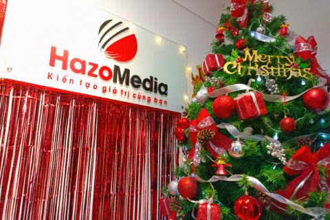 Tưng bừng không khí lễ hội cuối năm tại Hazo Media